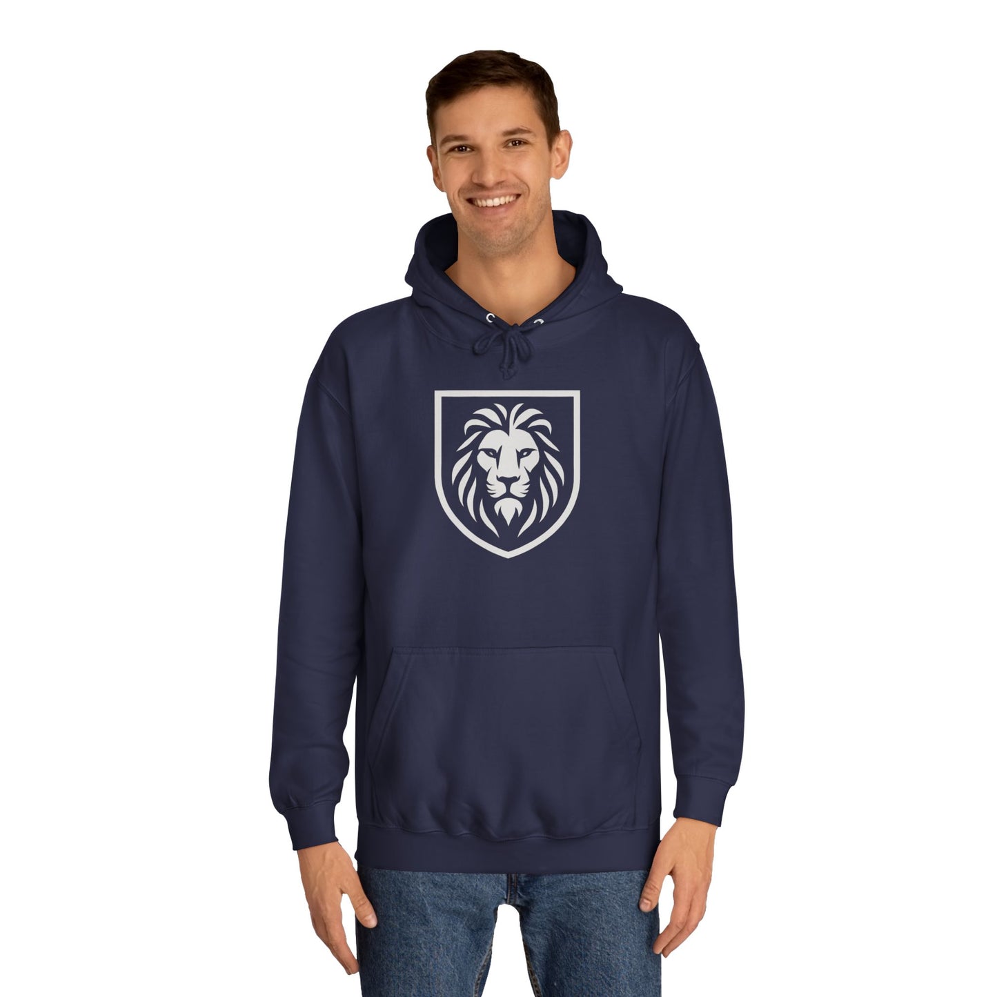 Lion Counseling Men's Hoodie | Bold Christian Apparel for Leaders, Fathers, and Warriors