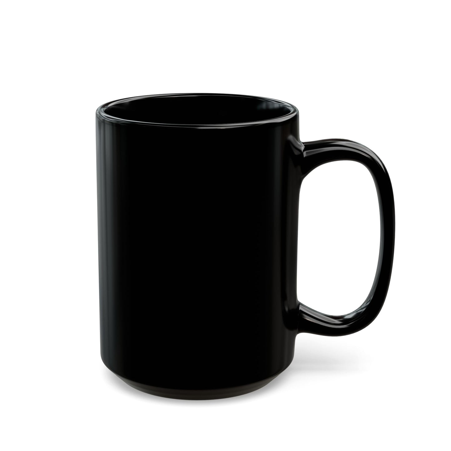 Lion Counseling Podcast Black Mug – 15oz | Bold Christian Men’s Coffee Cup, Faith-Inspired Gift & Official Podcast Merchandise
