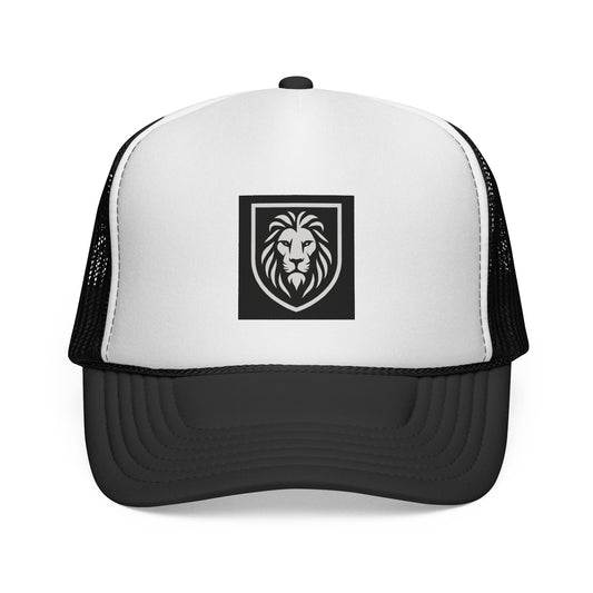 Lion Counseling Trucker Cap – Rugged Style for Bold Men | Outdoor Gear, Casual Wear, Gift for Him