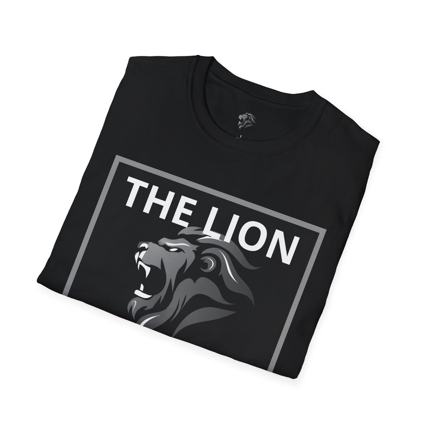 Lion Counseling Podcast Men's T-Shirt | Bold Christian Apparel for Leaders, Fathers, and Warriors