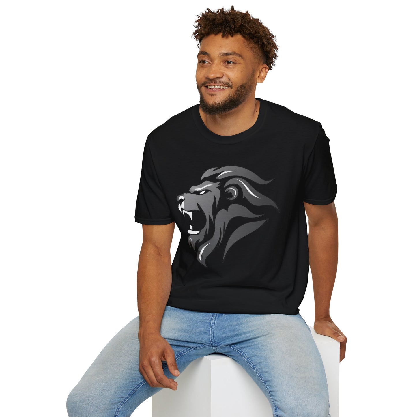 Lion Counseling Men's T-Shirt | Bold Christian Apparel for Leaders, Fathers, and Warriors