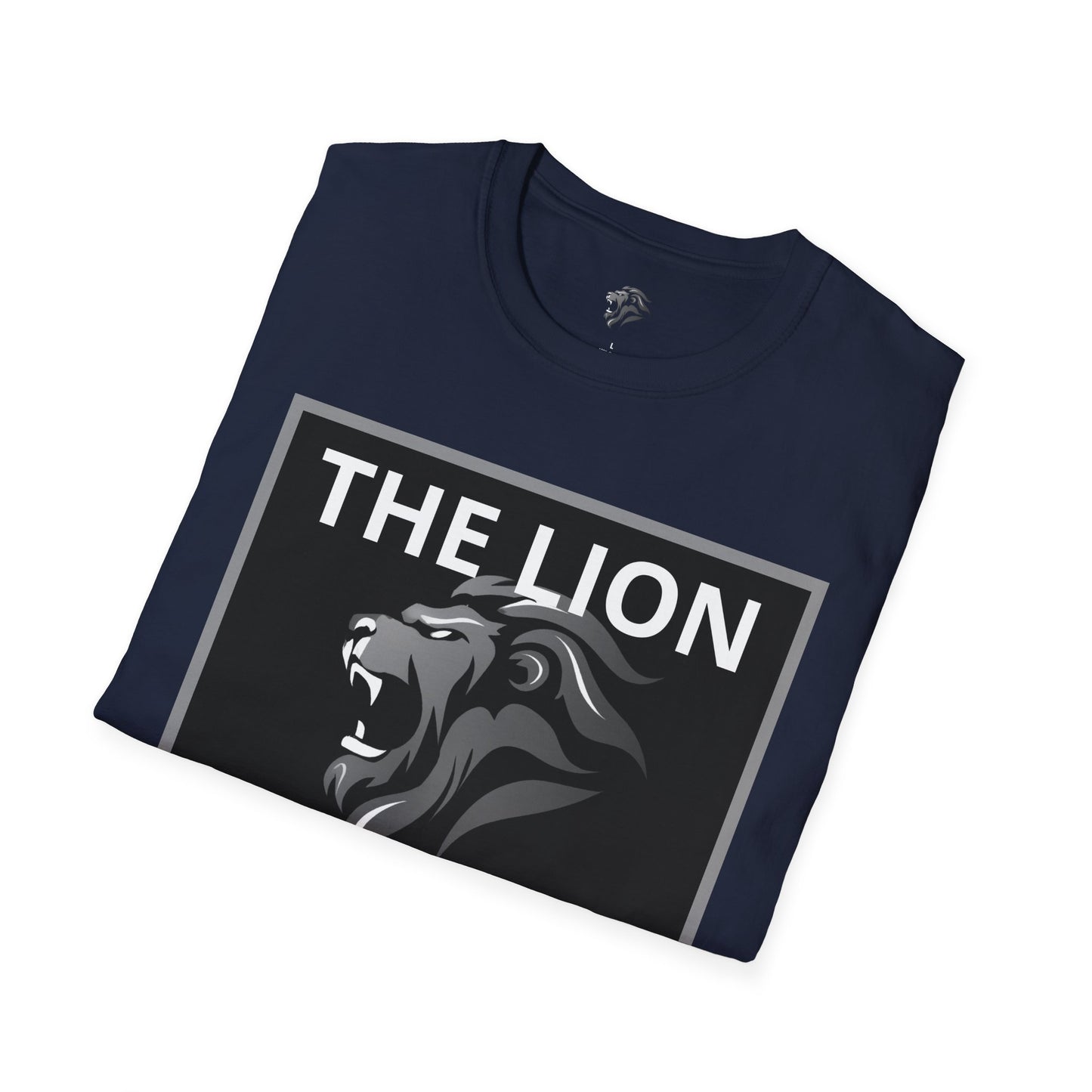 Lion Counseling Podcast Men's T-Shirt | Bold Christian Apparel for Leaders, Fathers, and Warriors